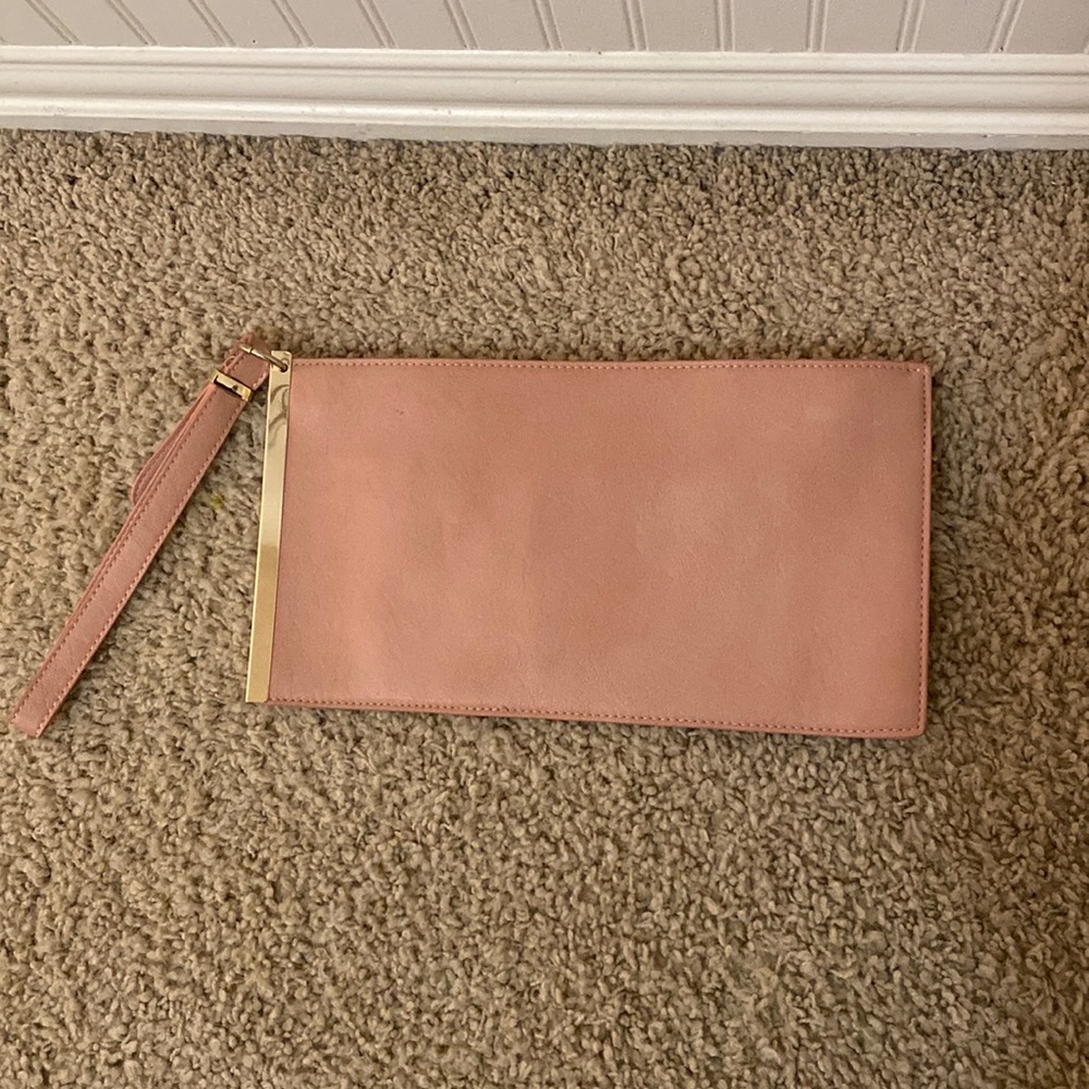 Forever 21 Dusty Rose Clutch